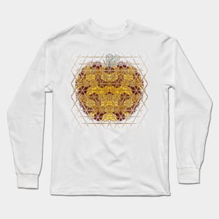 golden apple mosaic Long Sleeve T-Shirt